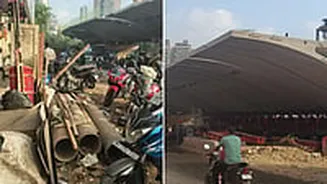 Mumbai News: Goregaon–Mulund Link Road Work Under Fire As Corporator Priti Satam Flags Safety Lapses, Calls Site 'Hazard Zone'