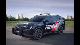 Ford Pro expande linha de veículos especiais para polícia e resgate