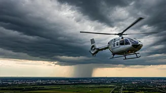 Maharashtra Deputy CM Eknath Shinde's Helicopter Aborts Mumbai Trip Due to Inclement Weather