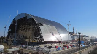 Why Ukraine's chernobyl protective shield can no longer confine radiation