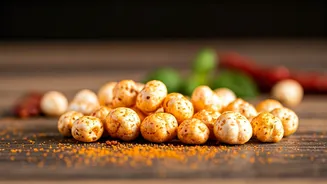 Ditch Junk Food For Crispy Air Fried Peri Peri Makhana