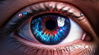 Colourful Eyes Become Social Media Gold