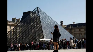 Louvre Museum Closed Due to Reported Robbery