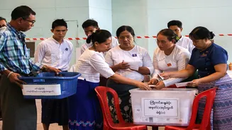 Battling airstrikes and exclusions, Myanmar election enter final stage
