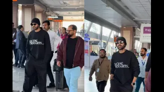 Kartik Aaryan Turns Airport Into His Runway For Tu Meri Main Tera Main Tera Tu Meri Promotions