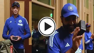 WATCH: Rohit Sharma wins ‘Impact player of the series’ in Indian dressing after 3rd ODI vs Australia