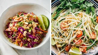 Thai summer salads: Two refreshing recipes packed with crunch, zest and bold flavours