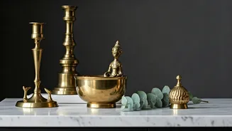 Turn Thrifted Vintage Brass Into Chic Contemporary Statement Pieces Easily