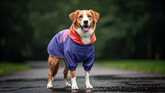 These Quick-Dry Microfibre Raincoats Ensure Hassle-Free Daily Dog Walks