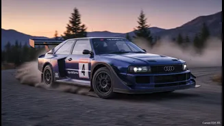 HSR's Restomod Gives Audi's Group B Era A New Poster-Car Moment