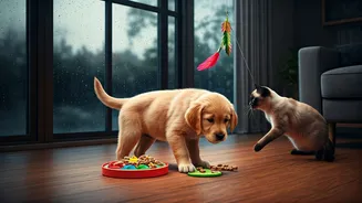 Rainy Days Call For Creative Pet Fun