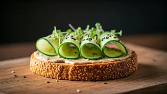Quick & Delicious Cucumber-Tahini Toast: Your New Go-To Snack!
