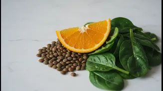 Citrus, Vegetables And Lentils: Understanding The Iron Absorption Link