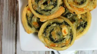 How to make spinach ricotta pinwheels