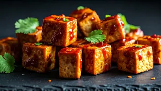 Honey-Chilli Tofu Snacks Deliver Quick High Protein Swicy Fuel