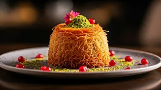 Kunafa Fusion Desserts Dominate Reels