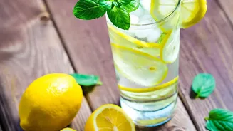 Homemade sports drinks combining coconut water rock salt lemon deliver quick workout hydration