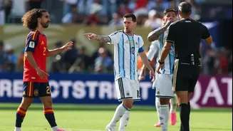 Lionel Messi Tuai Hujatan setelah Minta Wasit Usir Marc Cucurella di Final Piala Dunia 2026
