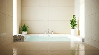Spa-Like Bathrooms Are The Ultimate Home Reset Corner