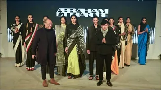 Woven Whispers celebrates Saree Day with a textile showcase at New Delhi's National Crafts Museum