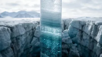 How Solar Radiation Shifts Across Millennia Are Recorded In Polar Glacial Ice Layers