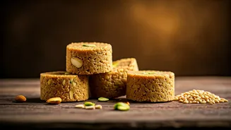 Crafting Delicious & Healthy Atta Pinnis: A Baisakhi Sweet Tradition