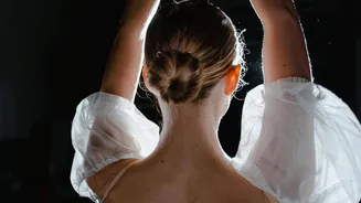 Tired of hair sticking to your neck? Try these buns