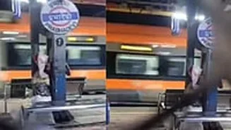 WATCH: First Visuals Of Vande Metro Out! Train Spotted At Prabhadevi Station; Know How It Will Transform Mumbai's Suburban Travel