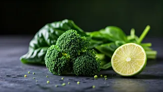 Keep Cooked Greens Vibrant By Squeezing Fresh Lime Juice