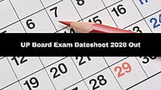 UP Board Exam Datesheet 2026: Class 10 & Class 12 Schedule Out; Details Here
