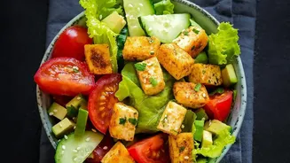 Avocado and paneer can be combined into soft pan-cooked kebabs While Paneer adds protein while avocado contributes fat and texture