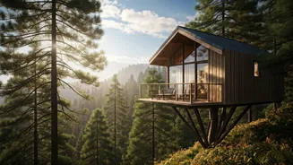 Uttarakhand Sustainable Pine Treehouses Are High-Key Pure Magic