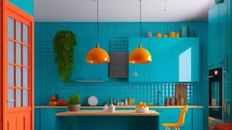 A Focused Colour Palette Helps Mixed Kitchen Materials Feel Intentional