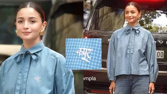 Alia Bhatt Flaunts 'Kapoor' On Shirt As She Steps Out In The City, Fans Call Love & War Actress 'Boss Babe'