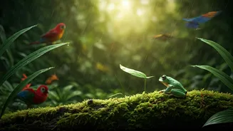 Rain Creates A Rich Wildlife Experience