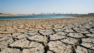 India's reservoirs hit ten-year low