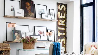 Decorative ledges can magically transform your space