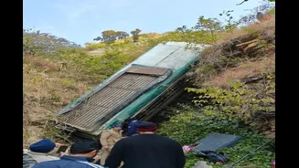 Six Killed As Passenger Bus Falls Into Gorge In Uttarakhand's Almora, Several Injured