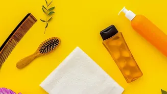 Pre-shampoo oiling protects hair ends