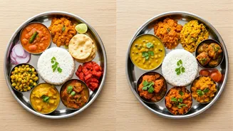 Thali Price Trends: Non-Veg Costs Dip 1% in March, Veg Remains Stable