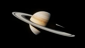 How Hubble Infrared Images Reveal Atmospheric Shifts In Saturn Shadow Patterns