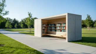 Outdoor Libraries Need Accessibility from Pathway to Reading Seat