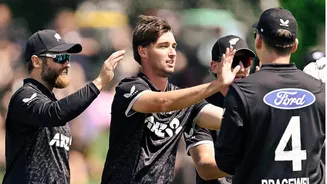 New Zealand beat England in low-scoring 1st ODI: Key stats
