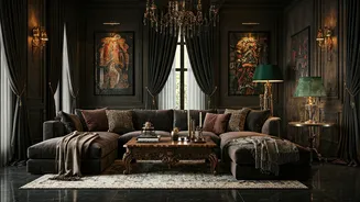 Delhi's 6,000 Sq Ft Maximalist Haven: A Bold Four-Bedroom Residence