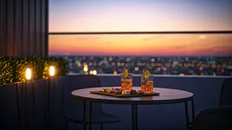 Rooftop Snacks Make Delhi Heat Feel Almost Romantic