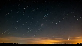 See Comets and Meteor Showers Light Up the Sky