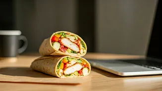 Five-Ingredient Wraps Are The Office Lunch Hero