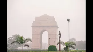 Dense Fog Engulfs North India, IMD Issues Red Alert