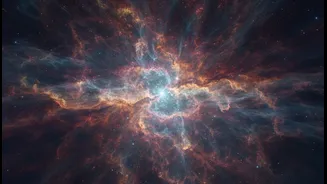 Cosmic Colours Reveal How Stars Take Shape