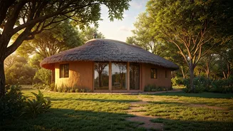 Secluded Eco Luxury Mud Cottages Provide Dream Safe Wilderness Getaways